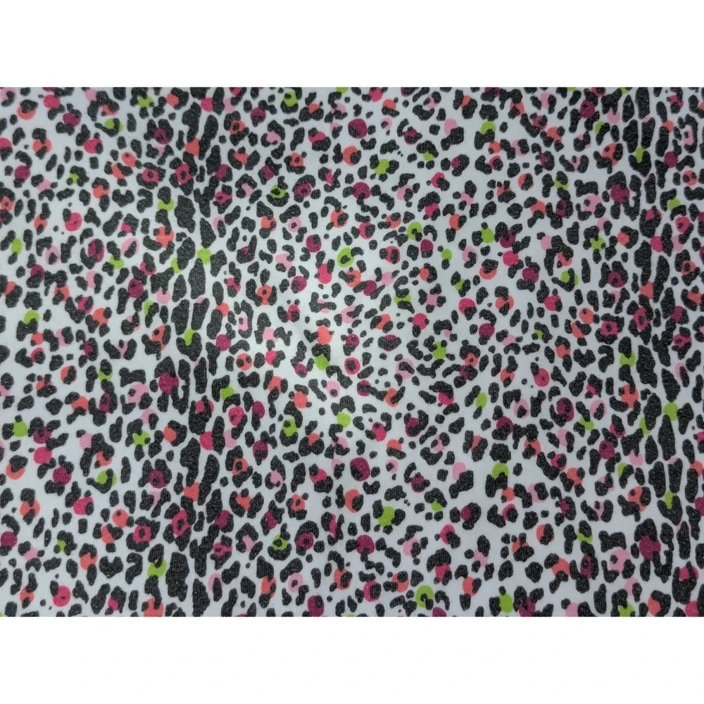 First Impressions pink green black cheetah leopard purses shoes baby blanket